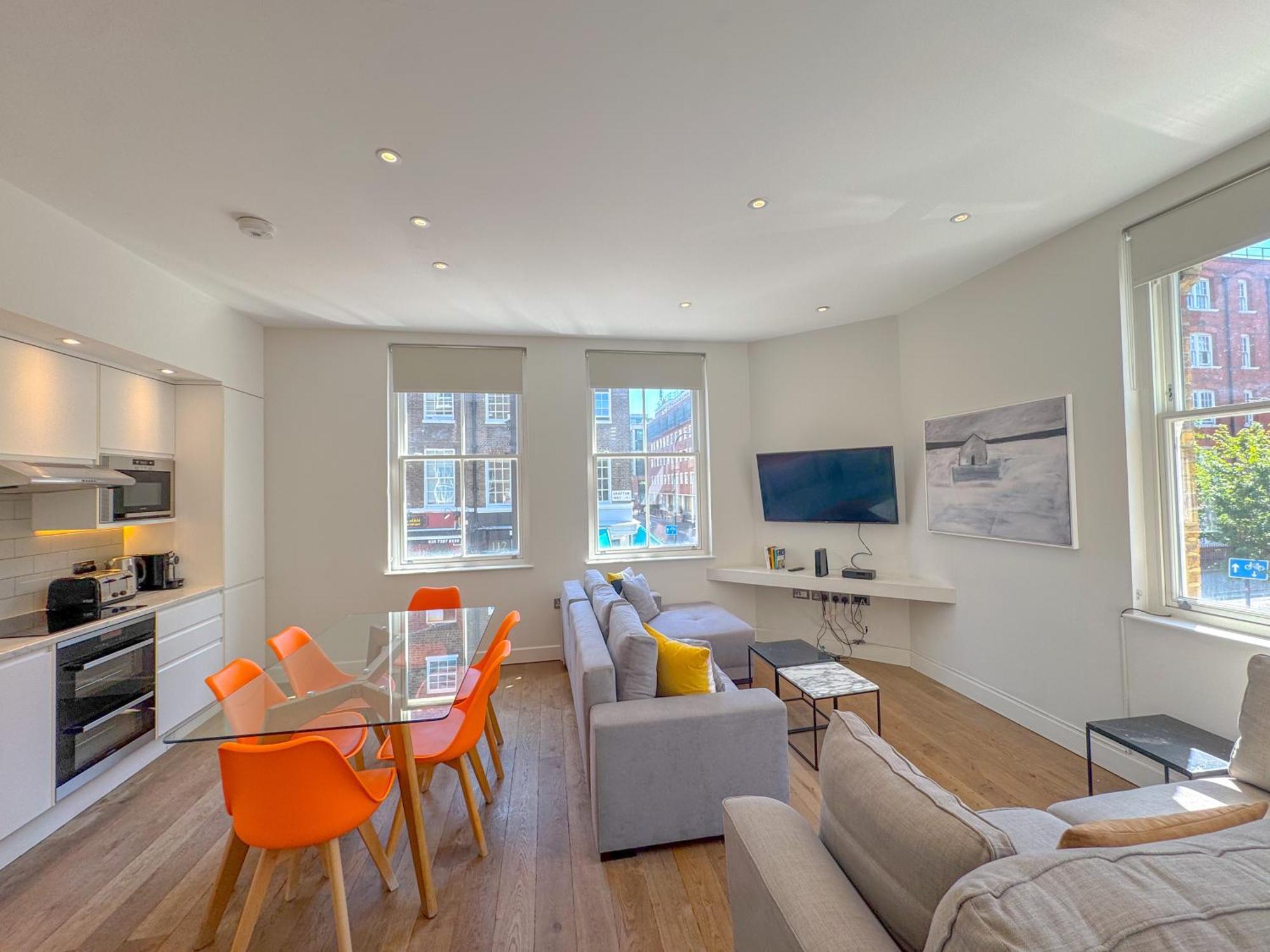Whitfield Street Apartments London Eksteriør billede