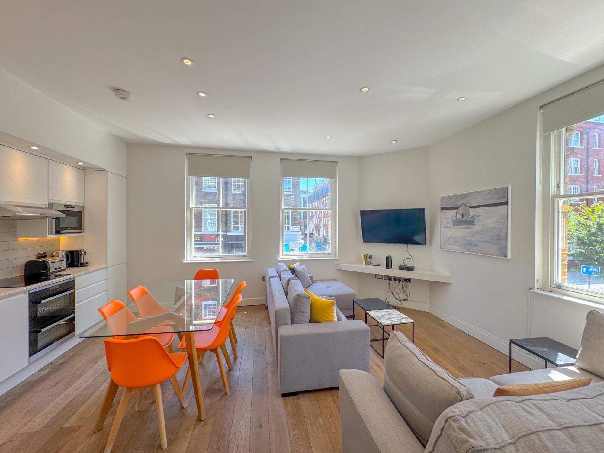 Whitfield Street Apartments London Eksteriør billede