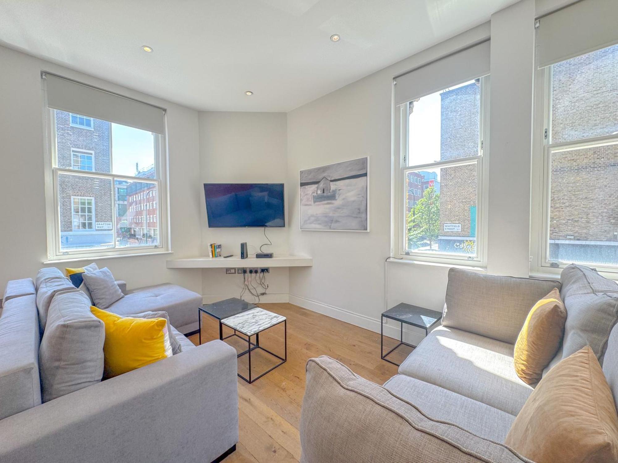 Whitfield Street Apartments London Eksteriør billede